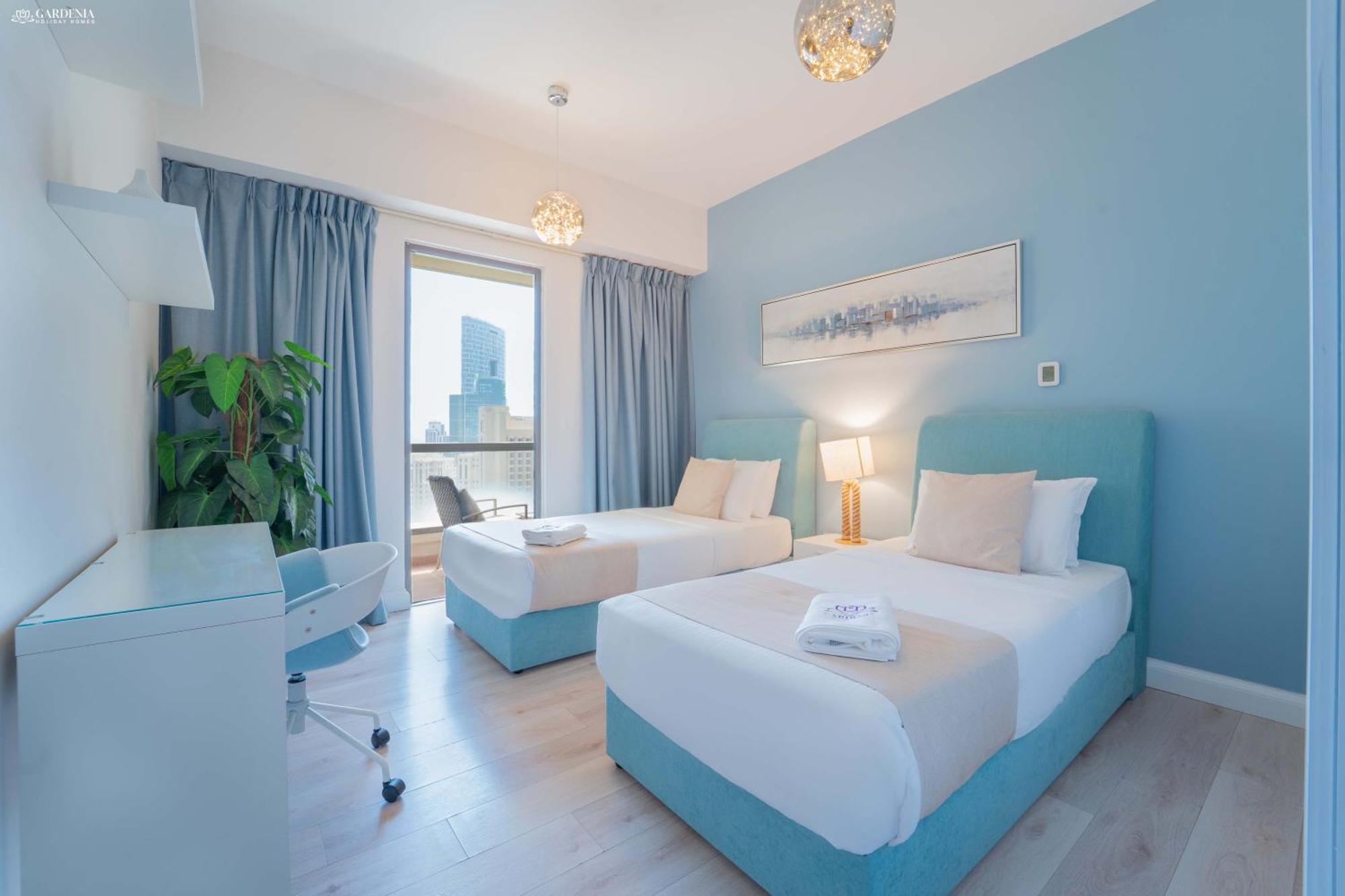 Jbr Rimal 4 , Panoramic Sea And Marina Views, 2m Walk To By Gardenia Apartment